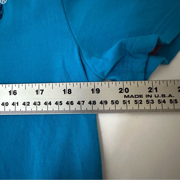 Vintage Superdry Men’s The Orange Label Blue T Shirt XL - Picture 6 of 9